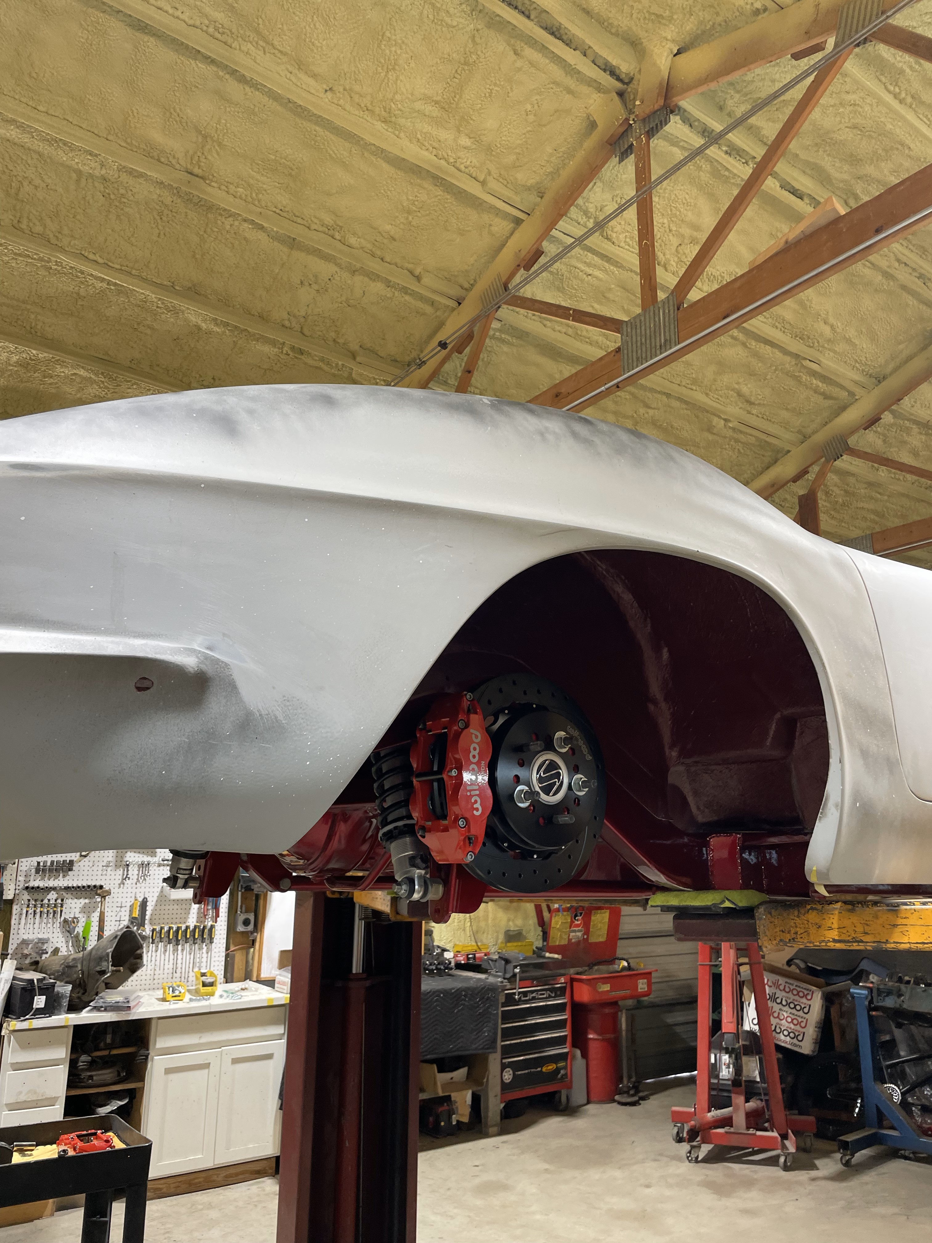 Corvette progress picture